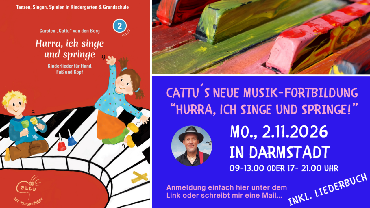 2 Musik-Fortbildungen in DARMSTADT !
