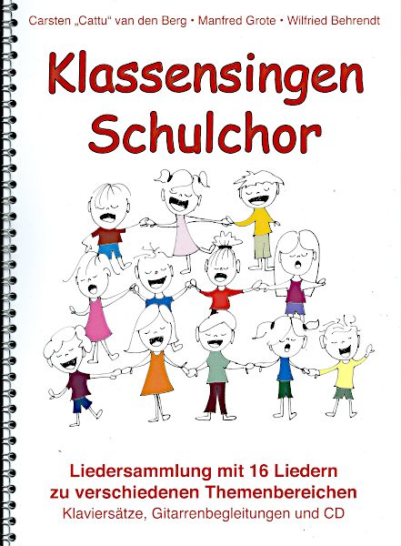 Liederbuch: Chor-Liederheft (inkl. CD) – Klassensingen-Schulchor