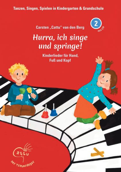 Hurra, ich singe und springe (Li.-Buch 2, inkl. CD)